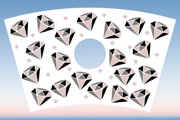Diamonds Gem Starbucks Cup Wrap Svg: Real Project Review