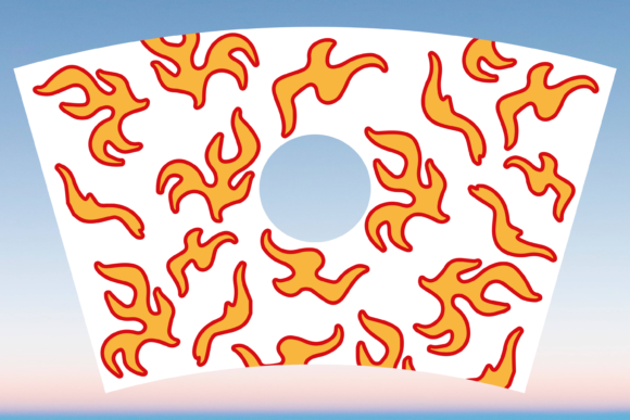 Hot Flames Fire Starbucks Cup Wrap Svg: A Designer Review