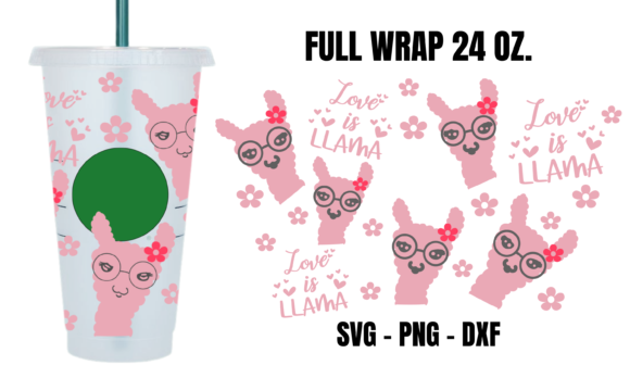 Love is LLAMA SVG Wrap: Graphics & Crafts Review