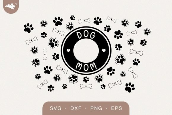 Paw Print Cup Wrap SVG: A Crafter's Graphics Review