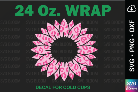 Sunflower Leopard Tumbler Wrap: Graphics & Print Templates Review