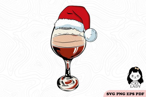 Wine Christmas Cup Glass SVG PNG: A Designer’s Review